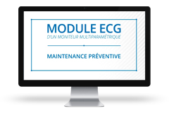 Humatem - Maintenance préventive d’un moniteur multiparamétrique - Module ECG