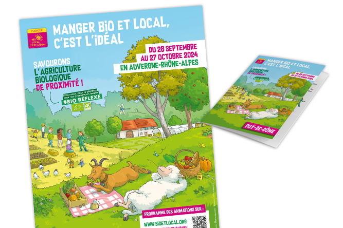 Affiche et dépliants 