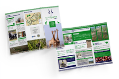 Ecofaune - Dépliant 3 volets