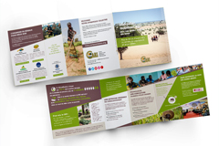 CARI - Plaquette 3 volets carrée