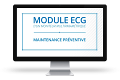 Humatem - Maintenance préventive d’un moniteur multiparamétrique - Module ECG