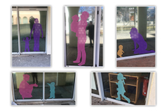 Décoration de la façade Pause-Goûter