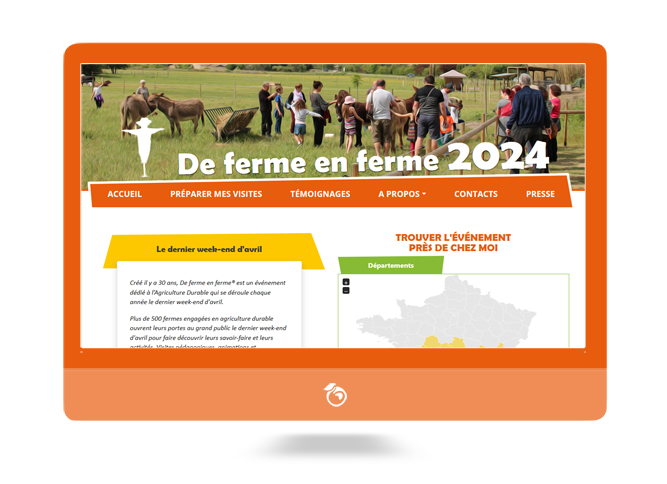 Site De ferme en ferme