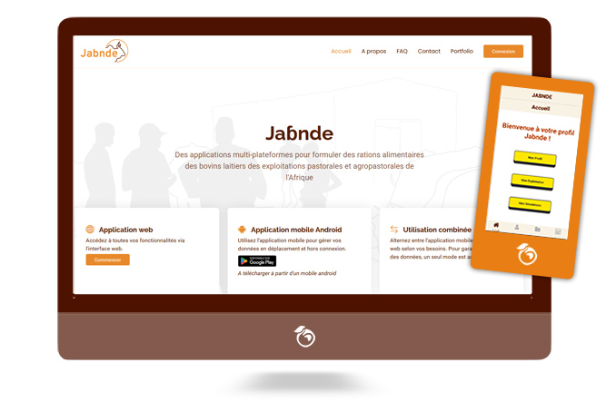 Site et appli Jabnde