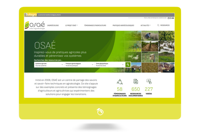 Site Osez l’agroécologie
