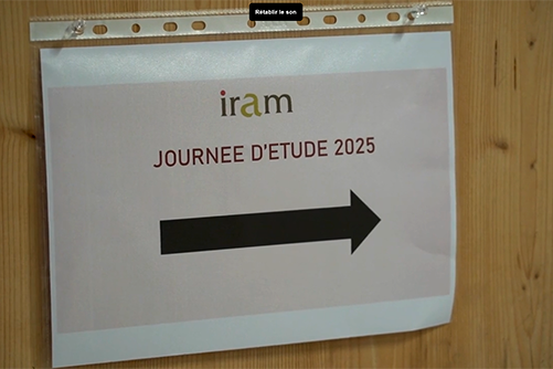Journée d’étude de l’IRAM 2025